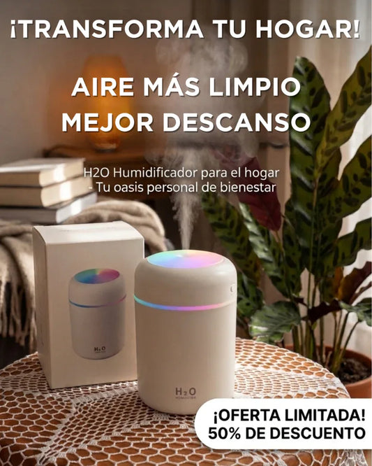 Humidificador Luz de Agua