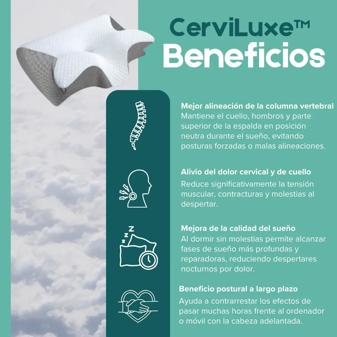 Almohada Cervical - CerviLuxe™
