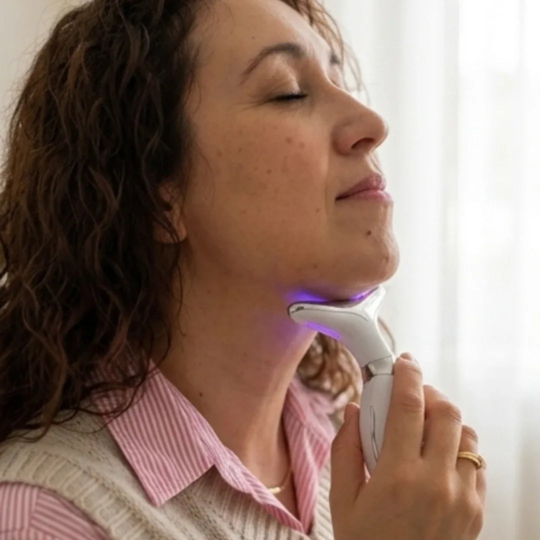 Masajeador Facial V-Lift Glow