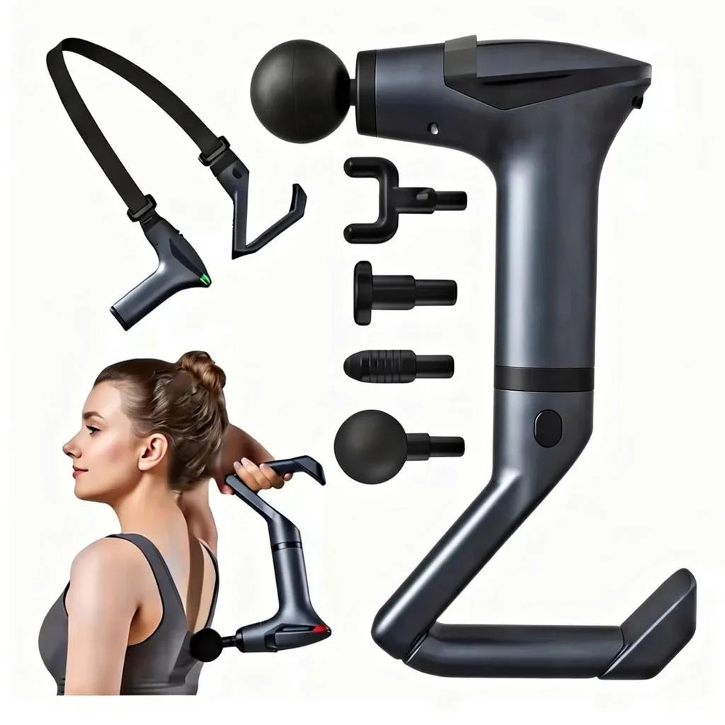 Pistola Masajeadora Multifunción